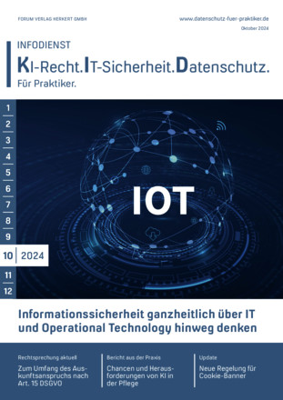 Infodienst KI-Recht.IT-Sicherheit. Datenschutz