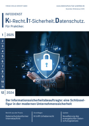 Infodienst KI-Recht.IT-Sicherheit. Datenschutz - ePaper