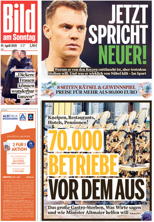 Bild Am Sonntag Preis 2020