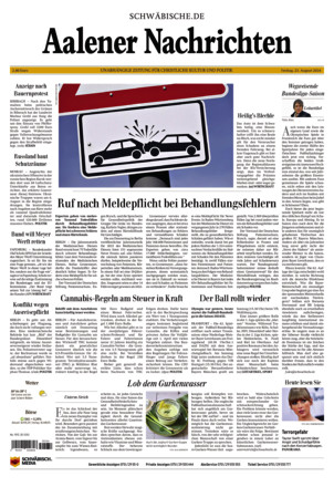 Aalener Nachrichten - ePaper