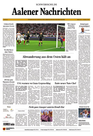 Aalener Nachrichten - ePaper