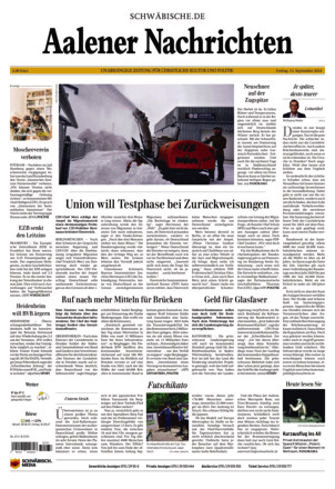 Aalener Nachrichten - ePaper