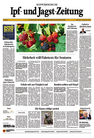 Ipf- und Jagst-Zeitung