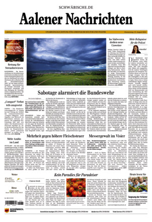 Aalener Nachrichten - ePaper