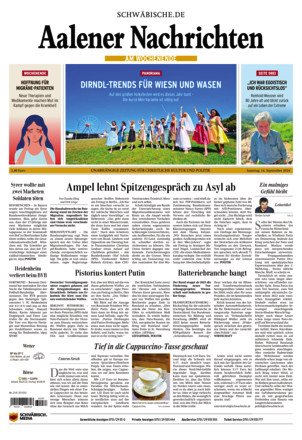 Aalener Nachrichten - ePaper