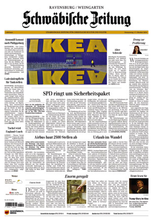 Schwäbische Zeitung  - ePaper