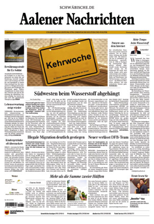 Aalener Nachrichten - ePaper