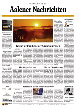 Aalener Nachrichten - ePaper