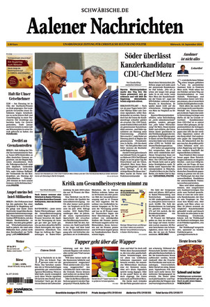 Aalener Nachrichten - ePaper