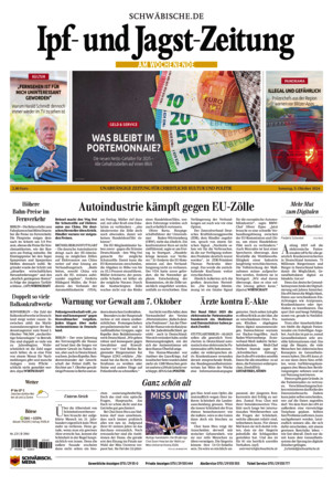 Ipf- und Jagst-Zeitung - ePaper