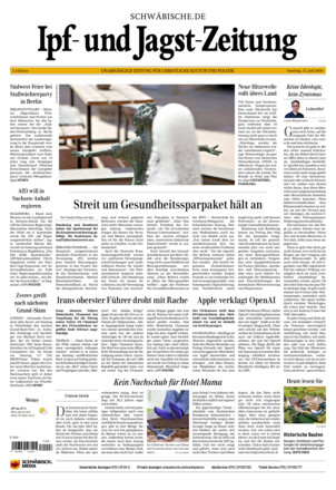 Ipf- und Jagst-Zeitung