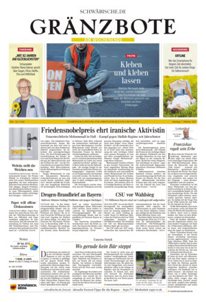 Gränzbote vom 07.10.2023 als ePaper im iKiosk lesen