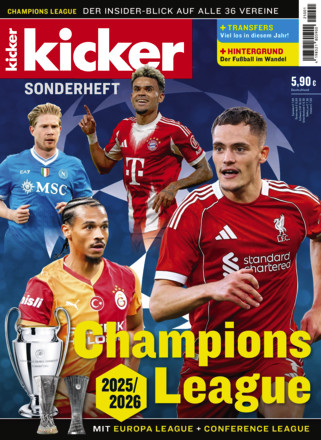 kicker Champions League Sonderheft