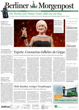 Berliner Morgenpost - Zeitung Als EPaper Im IKiosk Lesen