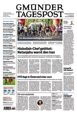 Gmünder Tagespost - ePaper