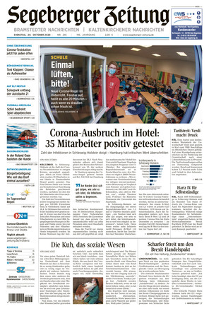 Segeberger Zeitung Vom 20.10.2020 – Als EPaper Im IKiosk Lesen