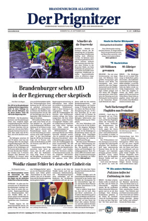 Schweriner Volkzeitung - Der Prignitzer