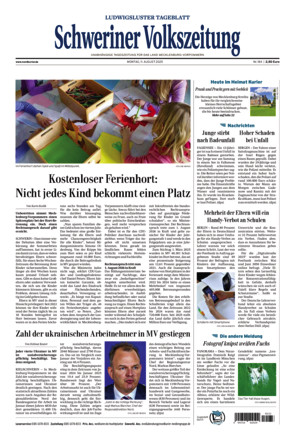 Schweriner Volkszeitung - Ludwigsluster Tageblatt