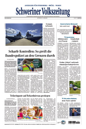 Schweriner Volkszeitung - Anzeiger für Sternberg Brüel Warin