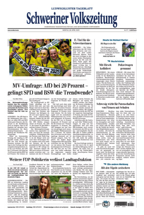 Schweriner Volkszeitung - Ludwigsluster Tageblatt