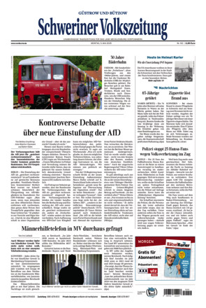 Schweriner Volkszeitung - Güstrower und Bützow