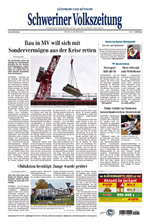 Schweriner Volkszeitung - Güstrower und Bützow