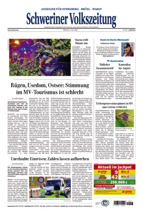 Schweriner Volkszeitung - Anzeiger für Sternberg Brüel Warin