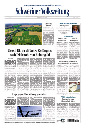 Schweriner Volkszeitung - Anzeiger für Sternberg Brüel Warin