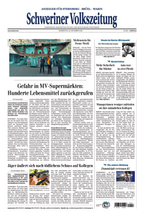Schweriner Volkszeitung - Anzeiger für Sternberg Brüel Warin