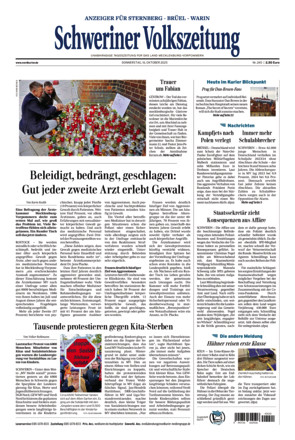 Schweriner Volkszeitung - Anzeiger für Sternberg Brüel Warin