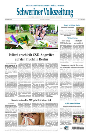 Schweriner Volkszeitung - Anzeiger für Sternberg Brüel Warin
