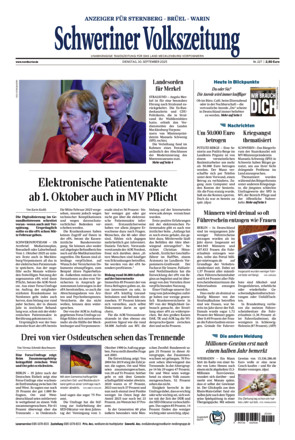 Schweriner Volkszeitung - Anzeiger für Sternberg Brüel Warin