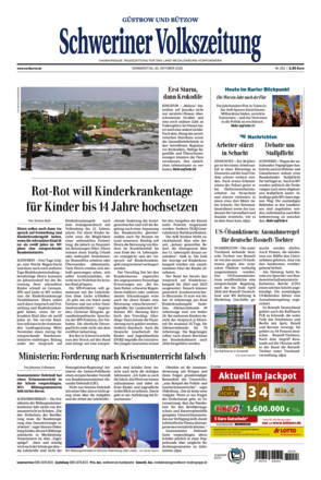 Schweriner Volkszeitung - Güstrower und Bützow
