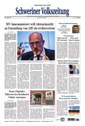 Schweriner Volkszeitung - Parchim und Lübz