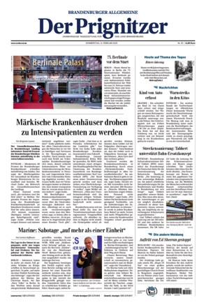 Schweriner Volkzeitung - Der Prignitzer