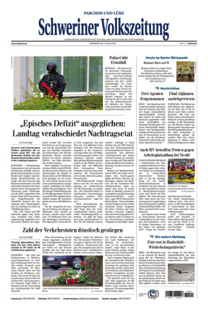 Schweriner Volkszeitung - Parchim und Lübz