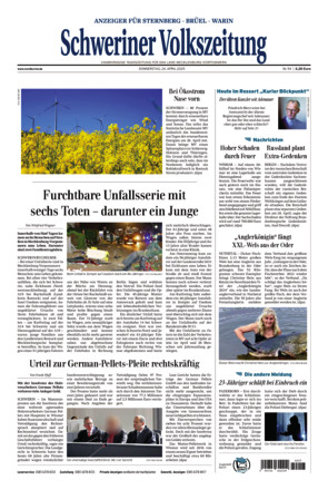 Schweriner Volkszeitung - Anzeiger für Sternberg Brüel Warin