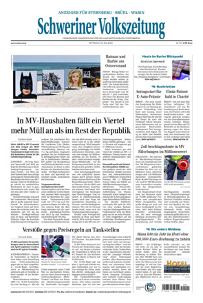 Schweriner Volkszeitung - Anzeiger für Sternberg Brüel Warin