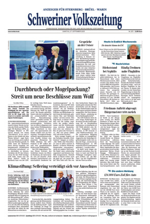 Schweriner Volkszeitung - Anzeiger für Sternberg Brüel Warin