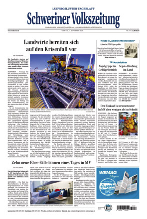 Schweriner Volkszeitung - Ludwigsluster Tageblatt