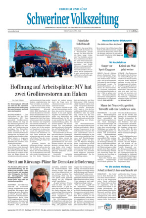 Schweriner Volkszeitung - Parchim und Lübz - ePaper