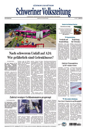 Schweriner Volkszeitung - Güstrower und Bützow