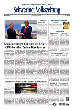 Schweriner Volkszeitung - Anzeiger für Sternberg Brüel Warin