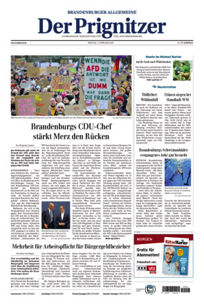 Schweriner Volkzeitung - Der Prignitzer