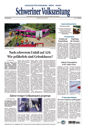 Schweriner Volkszeitung - Anzeiger für Sternberg Brüel Warin