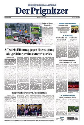 Schweriner Volkzeitung - Der Prignitzer