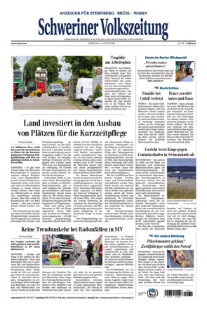 Schweriner Volkszeitung - Anzeiger für Sternberg Brüel Warin