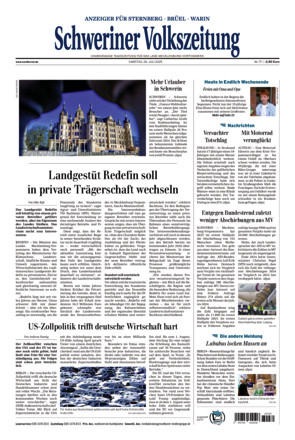 Schweriner Volkszeitung - Anzeiger für Sternberg Brüel Warin