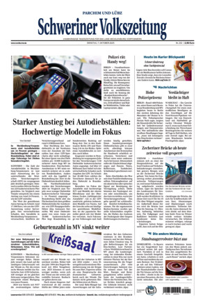 Schweriner Volkszeitung - Parchim und Lübz
