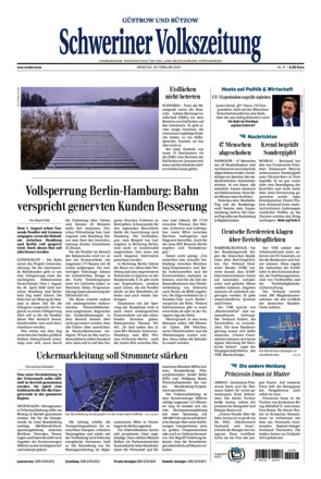 Schweriner Volkszeitung - Güstrower und Bützow